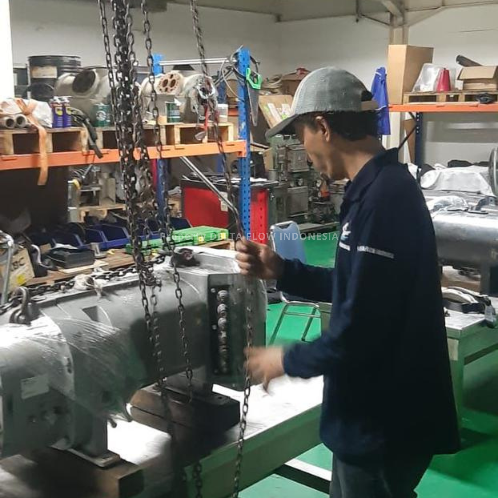 Proses Pergantian Unit Baru Kompressor York YVAA