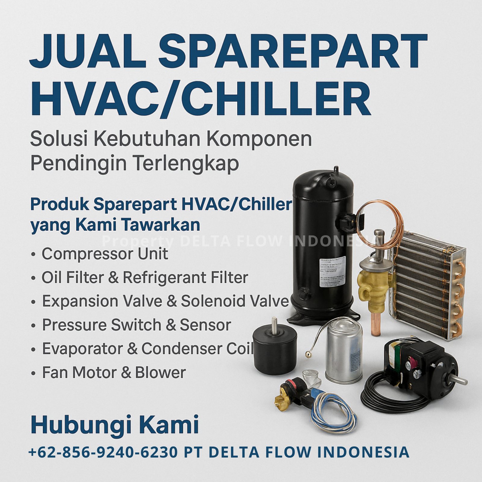 Jual Sparepart HVAC/Chiller Bogor – Supplier Termurah