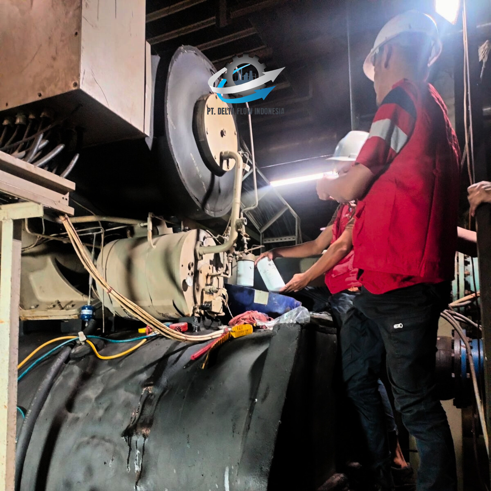 Proses Pergantian Oil Trane: Pada Chiller Trane CVHE1040