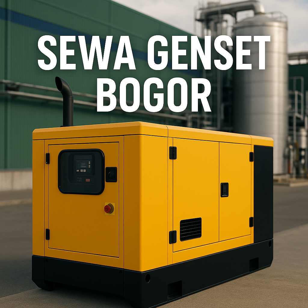 Jasa Sewa Genset Bogor – Genset Murah & Cepat di Kota Bogor