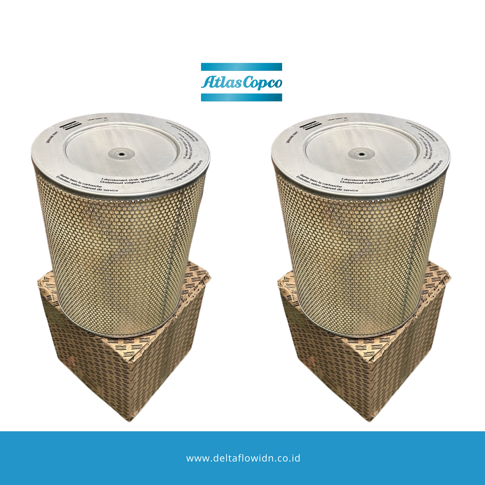 Filter Air Packed 1635040700 Atlas Copco: Solusi Filterasi Andal untuk Performa Kompresor Maksimal