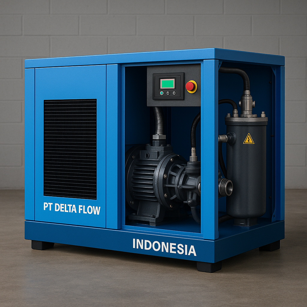 Jasa Perawatan dan Service Air Compressor Screw Terpercaya di Indonesia