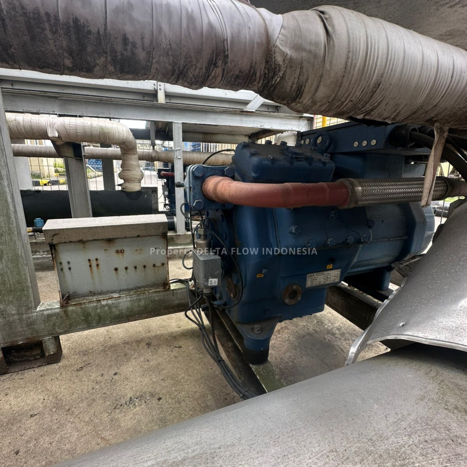 Proses Pengecekan Chiller GEA: Pergantian Evaporator dan Kondensor