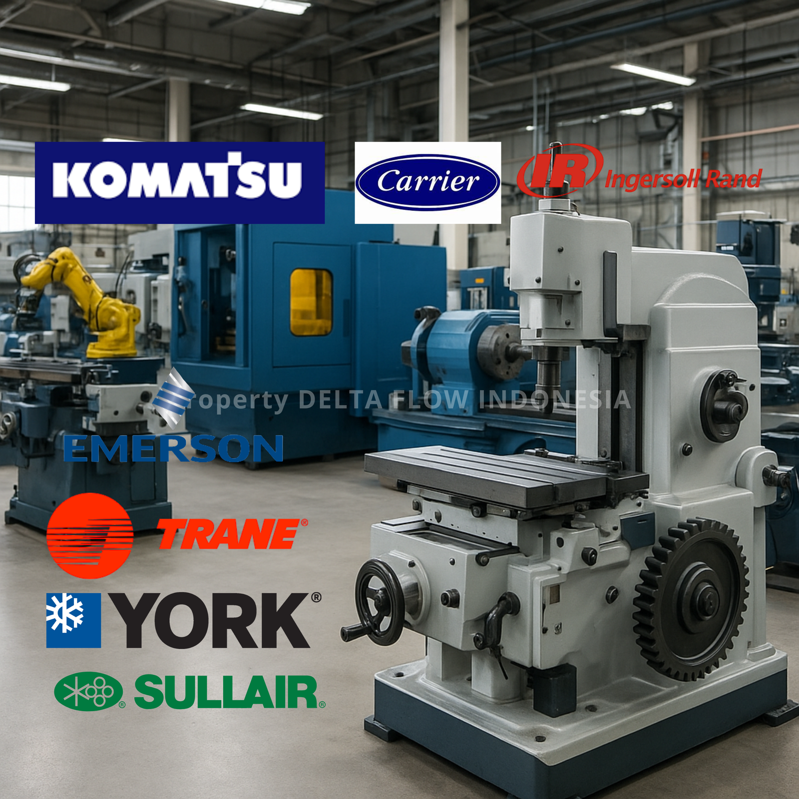 Jual Mesin Industri: Semua Jenis Mesin untuk Kebutuhan Pabrik & Manufaktur