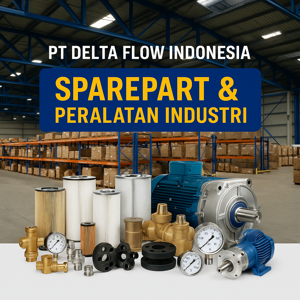 PT Delta Flow Indonesia | Jual Sparepart & Jasa Perawatan Mesin Industri
