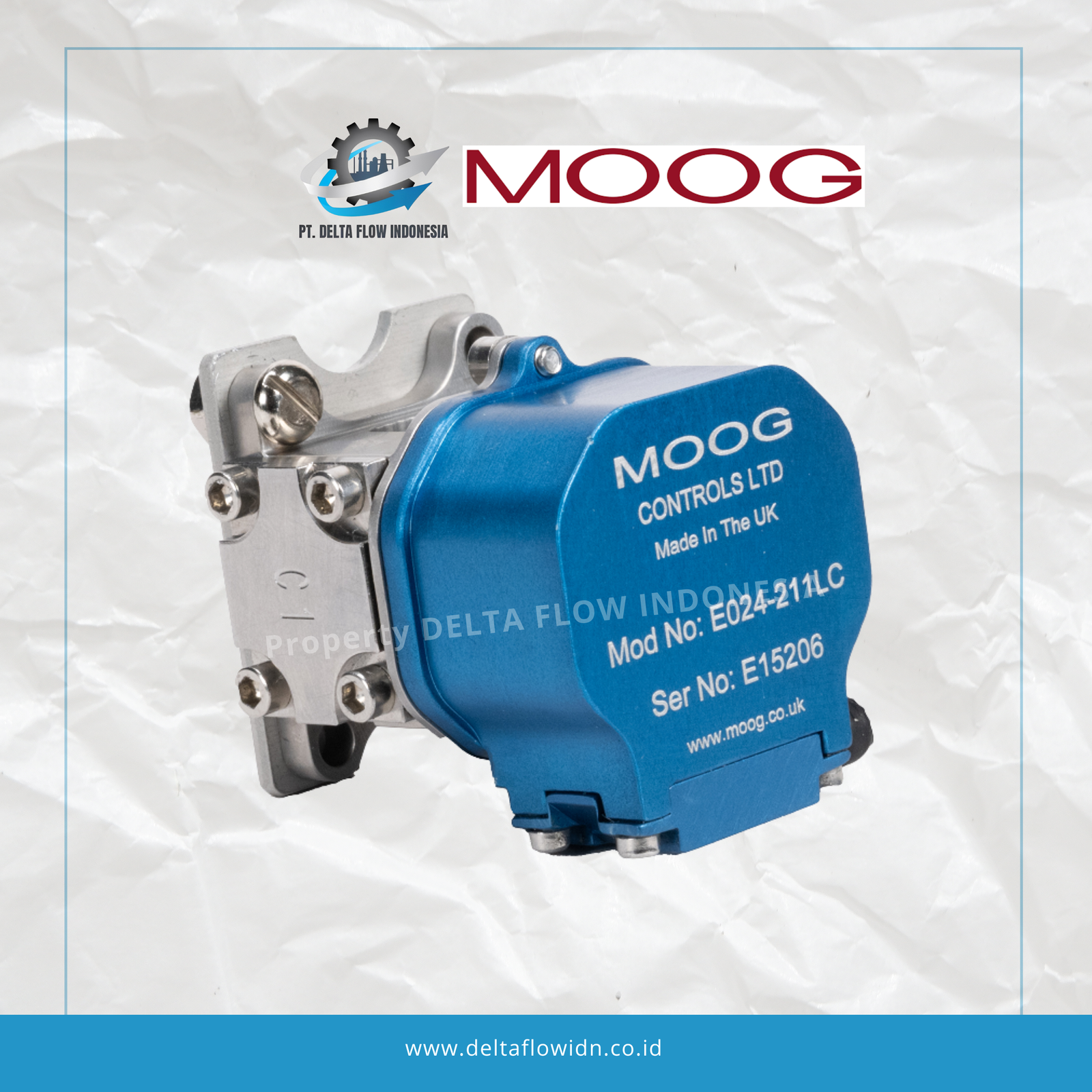 Moog Servo Valve E024-211LC: Seri No E15206