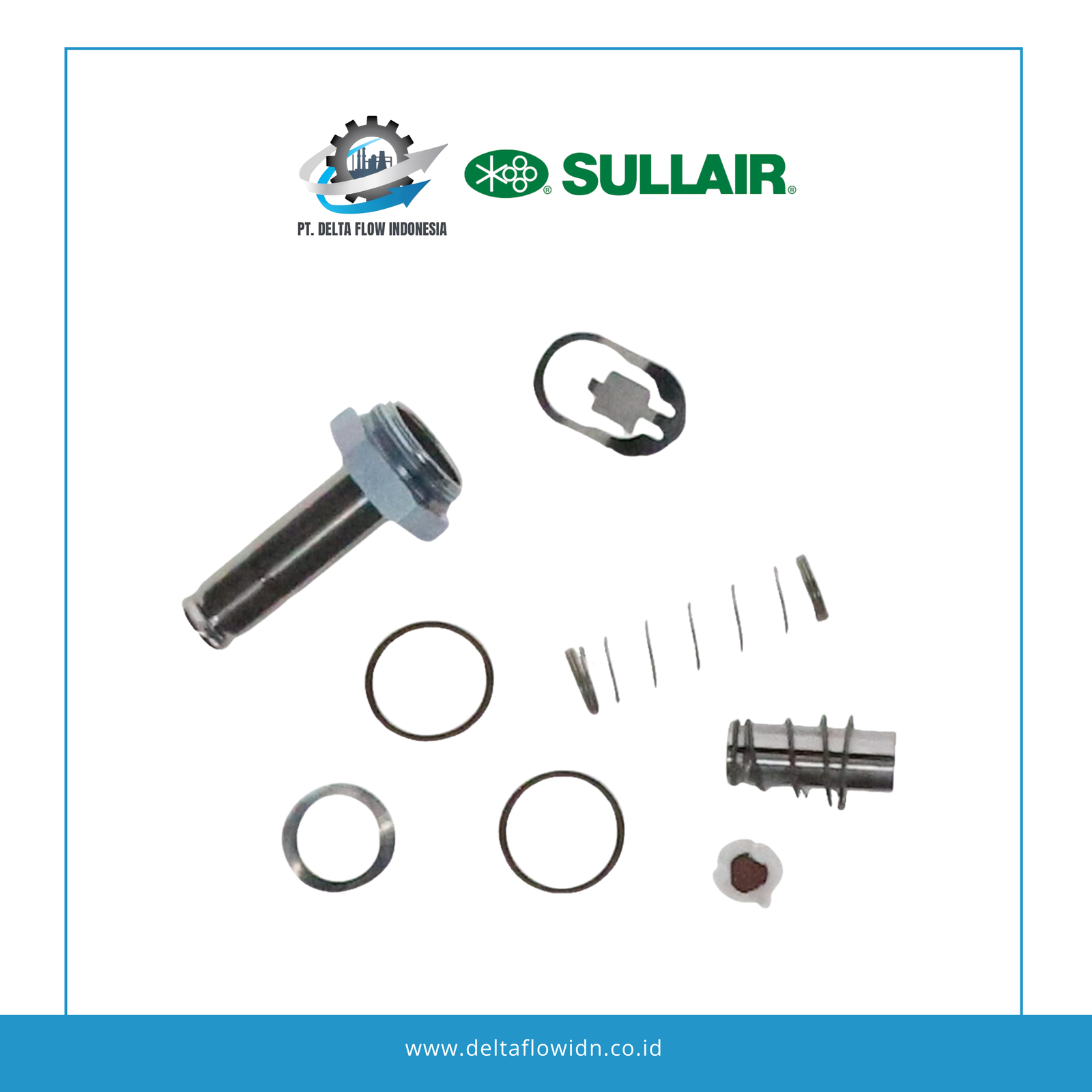SULLAIR 02250160-745 Solenoid Valve Kit for Compressor: Komponen Kecil dengan Peran Krusial