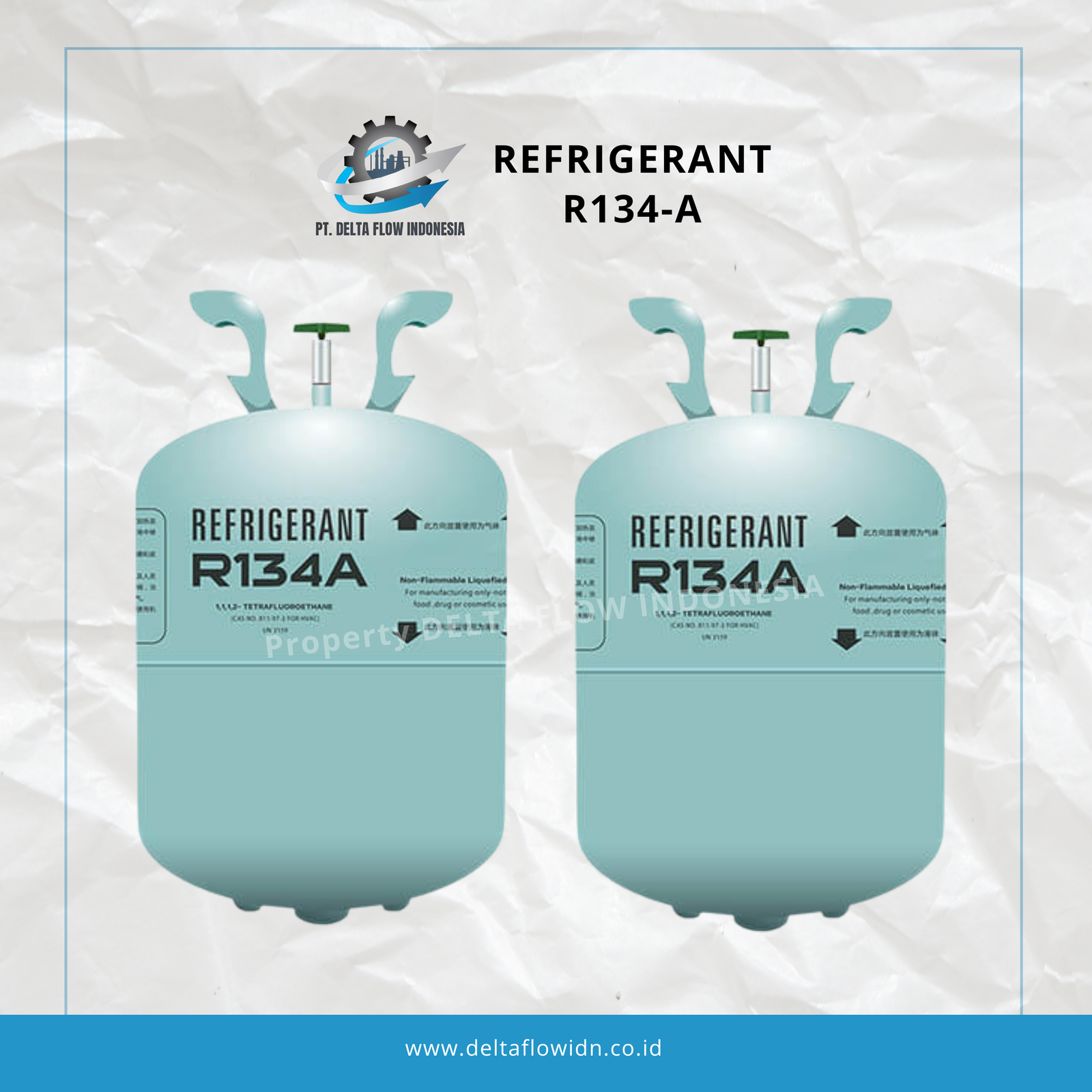Refrigeration R134-A 200 Kg: Refrigeran untuk Kebutuhan Industri