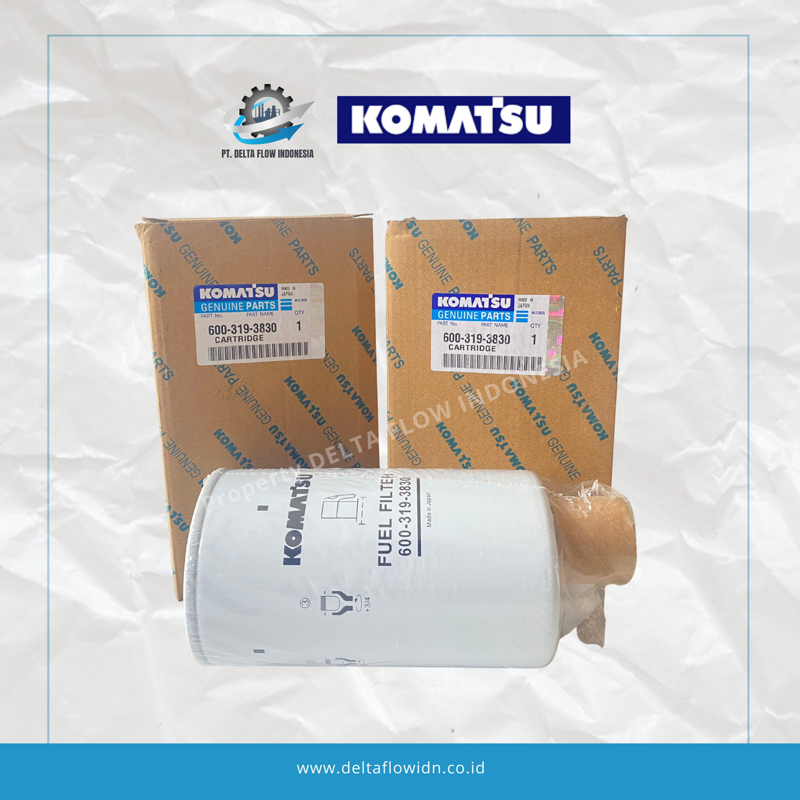 Cartridge Komatsu 600-319-3830 – Untuk Performa Mesin Komatsu Tetap Optimal