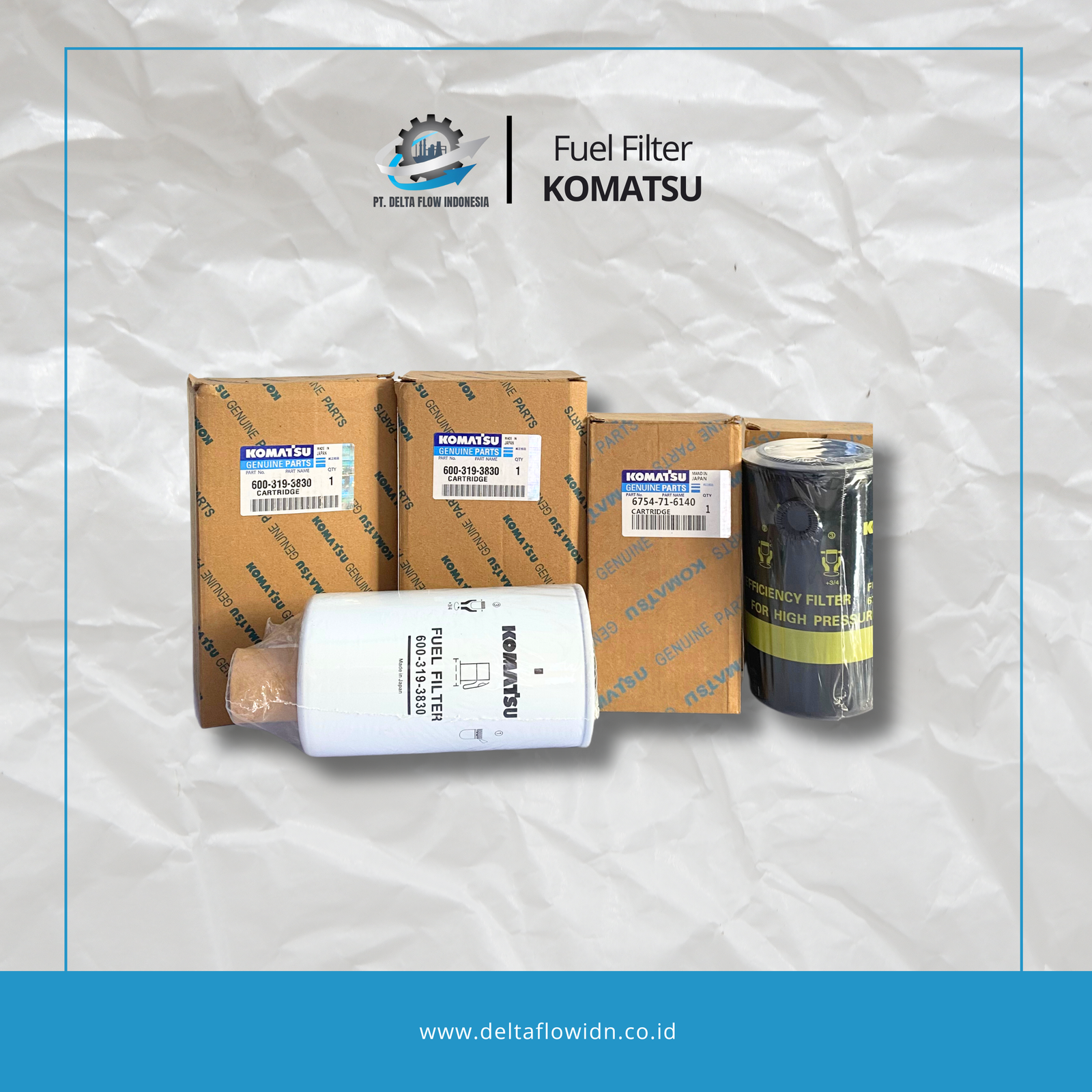 Fuel Filter Komatsu Termurah 2025 – Solusi Hemat untuk Performa Mesin Maksimal!